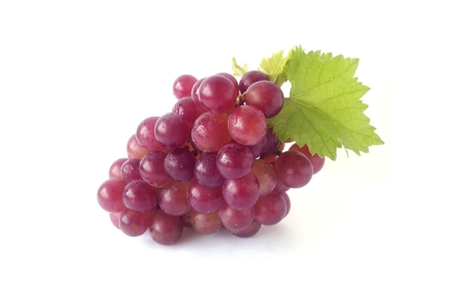 Pink grapes